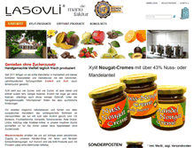 Tablet Screenshot of lasovli.com